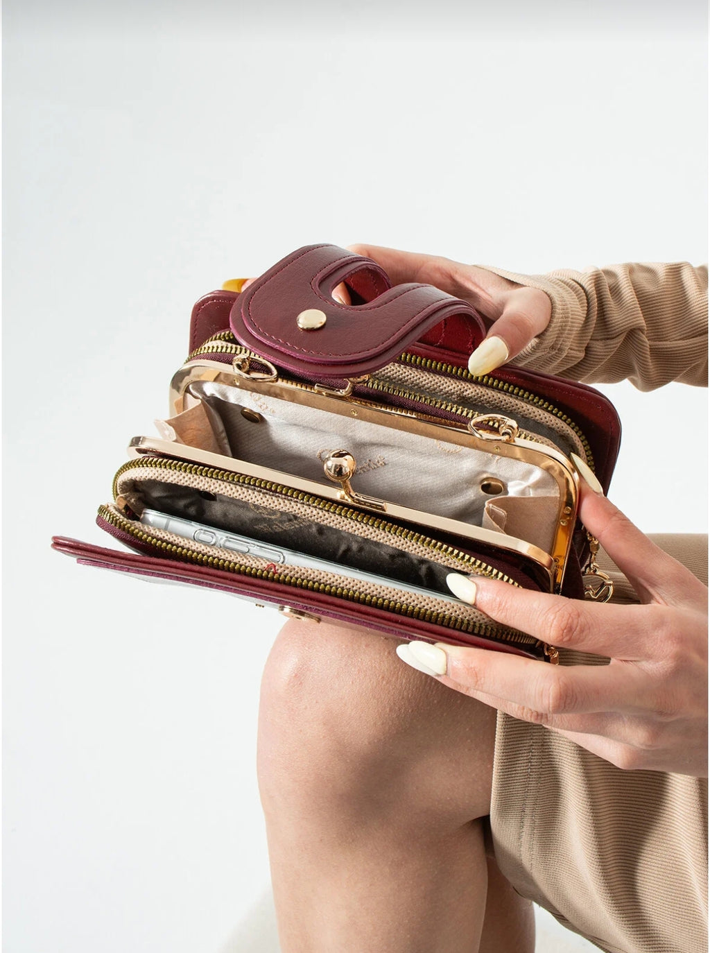 Aura Crossbody & Clutch