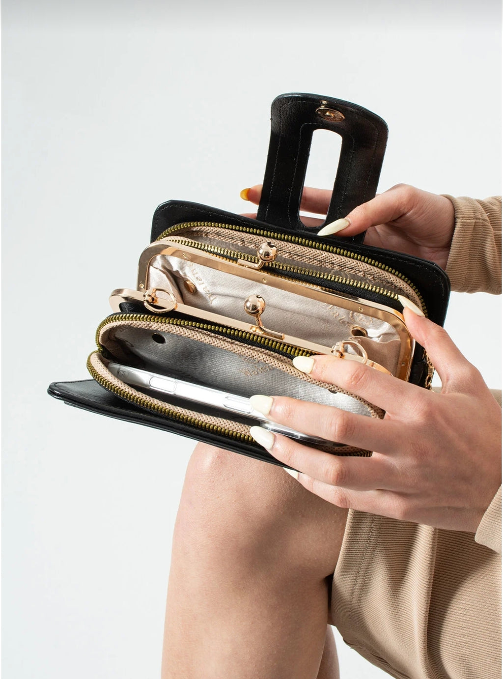 Aura Crossbody & Clutch