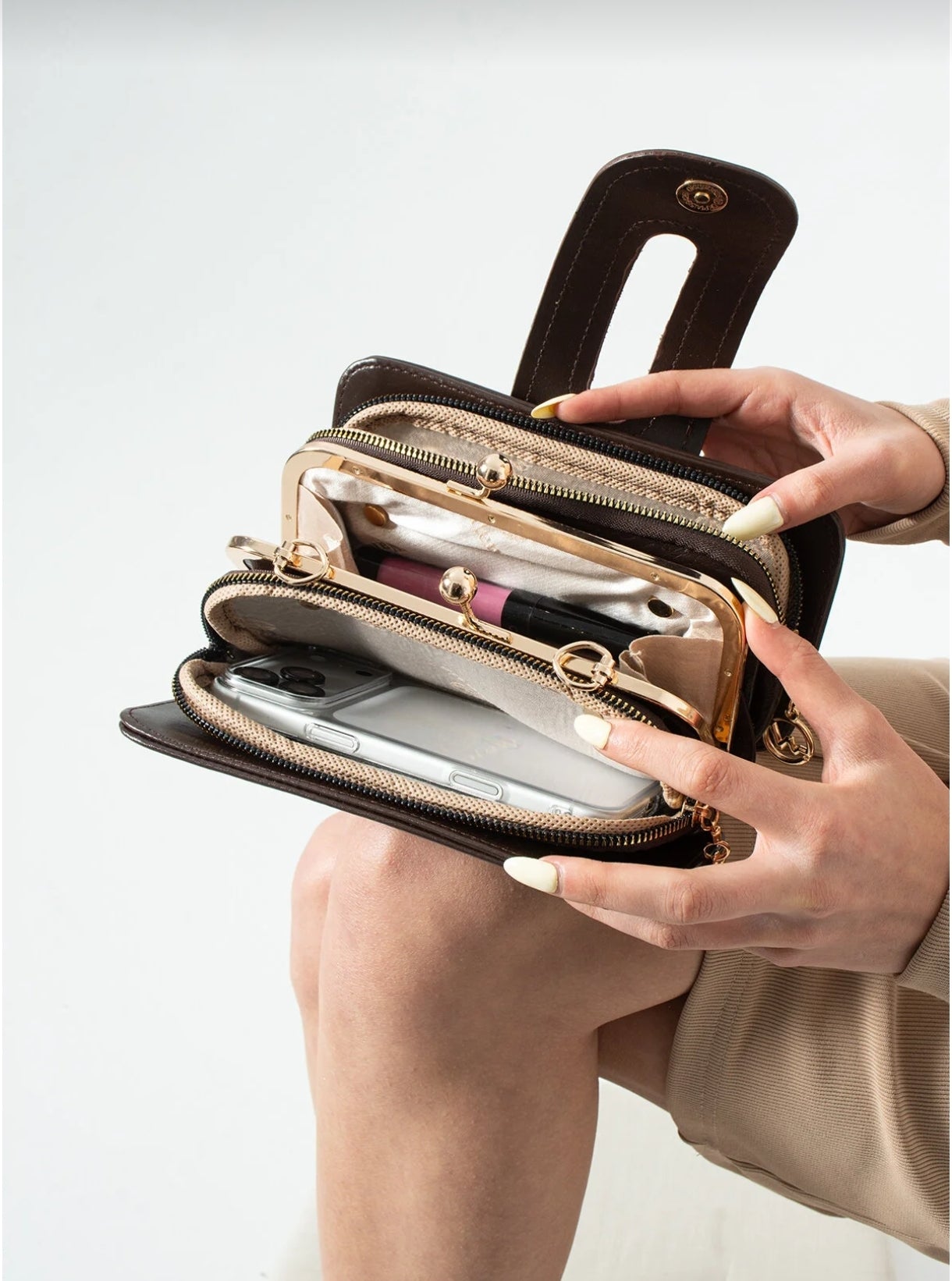 Aura Crossbody & Clutch