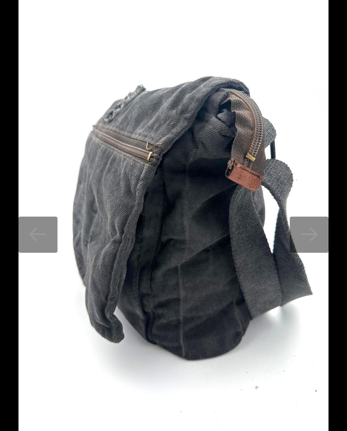Old Cotton Cargo Ayarlanabilir askılı fermuarlı omuz ve çapraz çanta