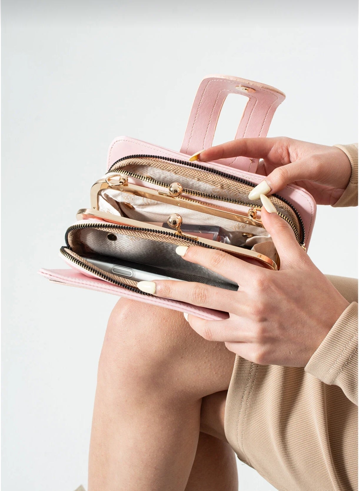 Aura Crossbody & Clutch